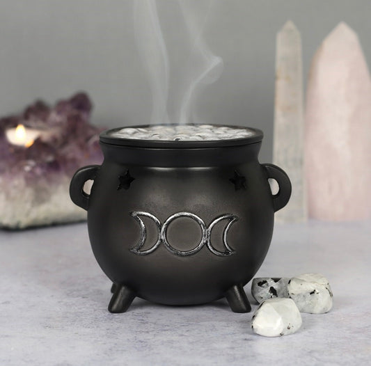 Triple Moon Cone Incense Holder
