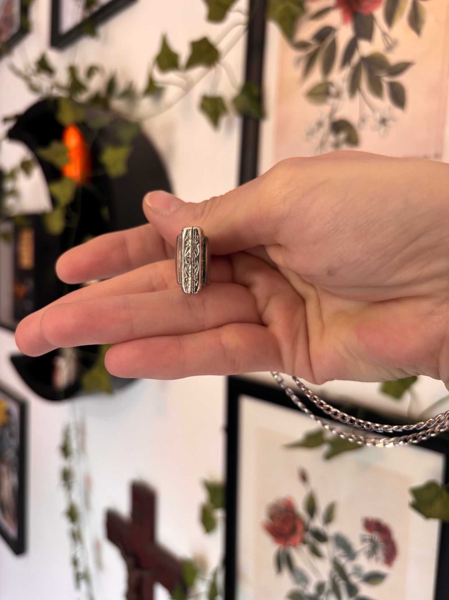 Shrew Skull Pendant Necklace